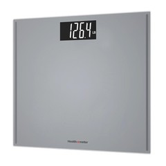 Health o Meter Extra Wide Digital Bathroom Scale, 500 lb Capacity, Grey