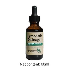 Lymphatic Drainage Drops 60ml Lymphatic Drainage Supplement suitable for Healthy