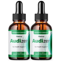 (2 Pack) Audizen Drops – Advanced Ear Health and Hearing Support Formula (4 oz)