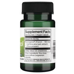 Swanson Pycnogenol – Super Strength 150 mg 30 Veggie Capsules