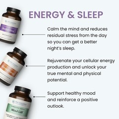 Melatonin-Free Sleep Support | 60 Capsules with Ashwagandha & Chamomile