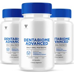 (3 Pack) Dentabiome Advanced, Denta Biome Daily Support Formula (180 Chewables)