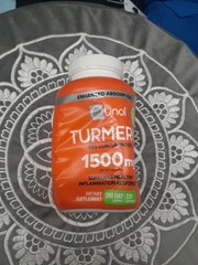 Qunol Turmeric (95%Curcuminoids) 1500 mg+Ginger+Black Pepper 220Caps EXP 05/2028