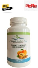 Apricot Capsules 20:1 (100 Capsules) 600 Mg per Capsule, USA