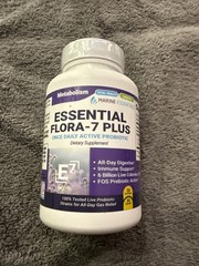 Essential Flora 7 Plus – 700mg Complete Probiotics for Women and Men 1 Btl 5/26
