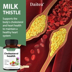 Healthy Cholesterol Support Supplement Support Cardiovascular Health 120 Caps