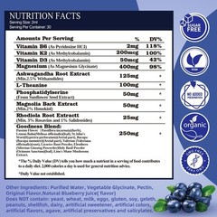 Cortisol Supplements for Women & Men 17-in-1 Cortisol Reducer Detox Manager w…