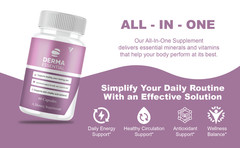 (5 Pack) Derma Essential Capsules, DermaEssential Supplement (300 Capsules)