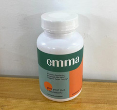 3 Pack Emma Gut Health Supplement 180 Capsules to Support Bloating Relief & Leak