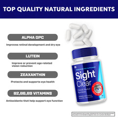Sight Clear – Support Healthy Eye Vision for Clarity & Focus (5 Pack)