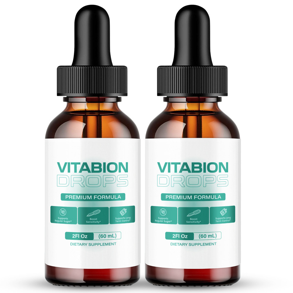 Vitabion Drops, Official Vitabion Advanced Blood Formula Supplement (2 Pack)