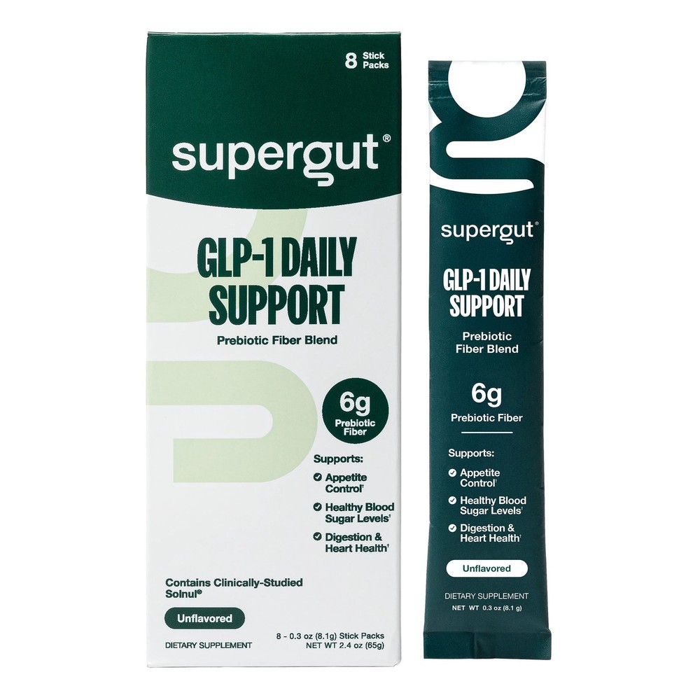 Daily Support – Unflavored Prebiotic Fiber, Appetite Support, 8ct