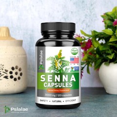 Senna Capsules 3000mg – Constipation Relief, Digestive Health, Detox Cleanse