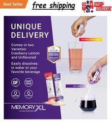 MemoryXL, Magnesium L-Threonate: Brain Supplement for Memory & Focus; Magtein®,
