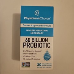 Physician’s Choice 60 Billion Probiotic 30 veg capsules Exp 2025+