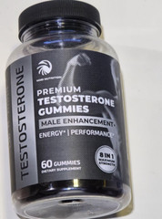 Testosterone Booster For Men L-Arginine Testosterone Support Pills 60 ct Gummies