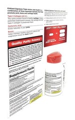 Kirkland Signature Triple Action Joint Health 110 Coated Tablets,Exp:05/2028
