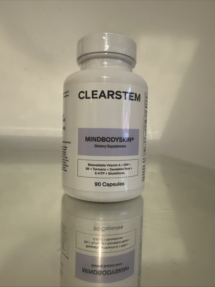 – MINDBODYSKIN Hormonal Acne Supplement (5-HTP) – Natural DIM Supplement – Sk…