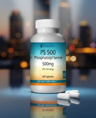 PhosphatidylSerine 500mg-Focus & Memory 60 Capsules, PS500 – Fresh Stock.