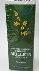Mullein Leaf Extract Organic Supplement 2oz exp2/27 B73