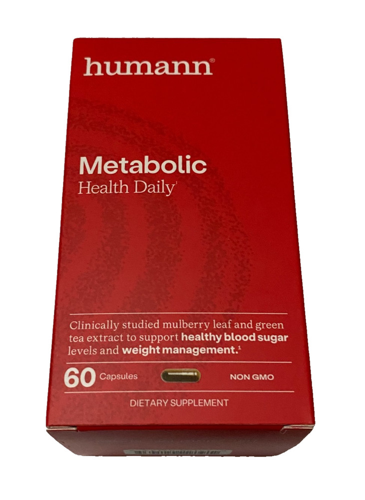 Humann Metabolic Health Daily, 60 Capsules, Fresh, New, Sealed