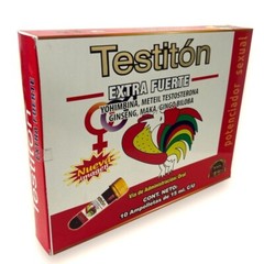 Testiton For Man – Herbal Energy & Vitality Supplement, 20 Ampoules 15ml, 2-Pack
