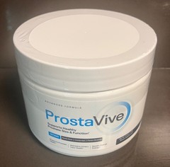 Original ProstaVive powder one scoop a day contains Zinc and Vitamin D