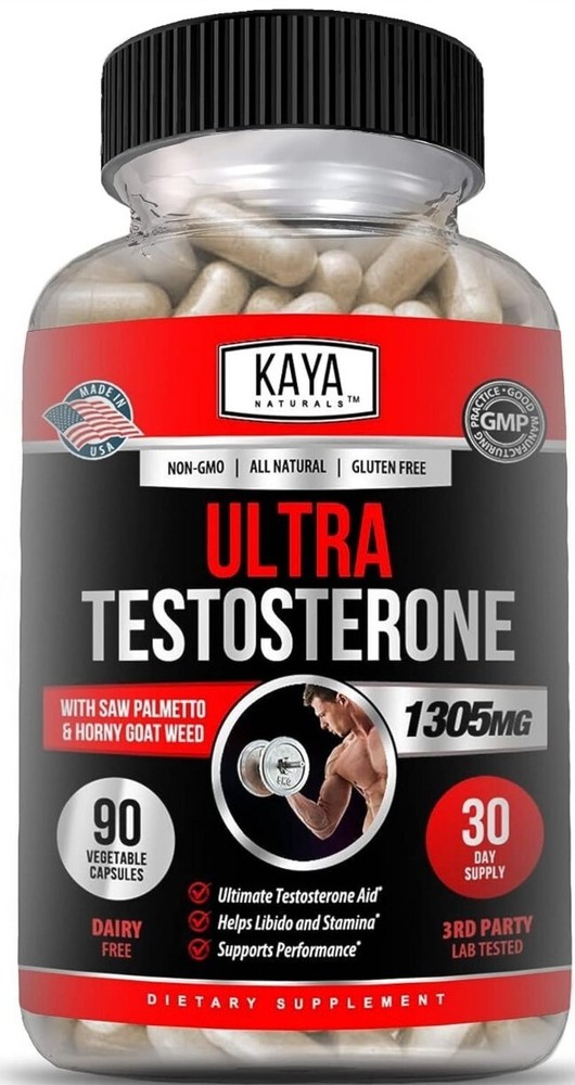 Natural Testosterone Booster – Increase Energy, Improve Muscle Strength & Growth