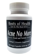 Acne No More. Treat and prevent from within. 100 Vegan Capsules.