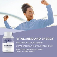 Vimergy Glutathione Capsules, 60 Servings – Natural Immune Supporting