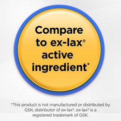 Equate Regular Strength Chocolate Laxative, 15 mg, 24 Pieces (3 Pack – 72 Total)