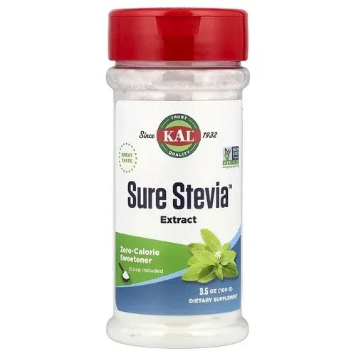 Sure Stevia™ Extract, 3.5 oz (100 g) Exp 10/27
