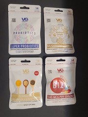 Vita-Globe Super Probiotics, Mushroom, TURMERIC, & B12 Gummy Supplements