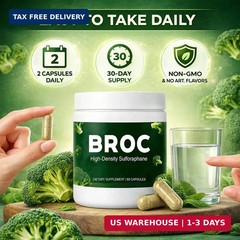 High-Density Sulforaphane,Non-GMO & Gluten Free,60 (1pc)