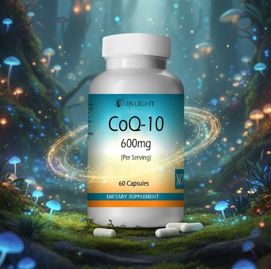 CoQ10 600mg Capsules – Enhanced Absorption – COQ-10 , Fresh Stock