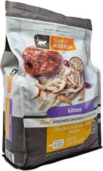 SIMPLY NOURISH Kitten Chicken and Brown Rice Dry Cat Food,7 Pound Bag