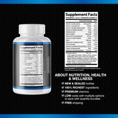 X Vision- Eye Health Dietary Supplement- Vision Support with Lutein- 4 Bottles