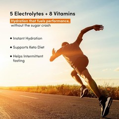 Man Matters Hydra Boost Electrolyte Powder – Orange Flavour | 15 Sachets