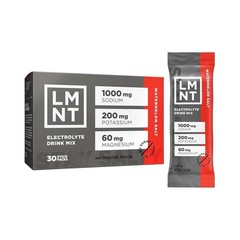 Enhanced LMNT Zero Sugar Electrolytes – Watermelon Salt | Drink Mix | 30-Count