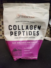 Live Conscious Collagen Peptides Unflavored 1lb Bag – 3 bags available