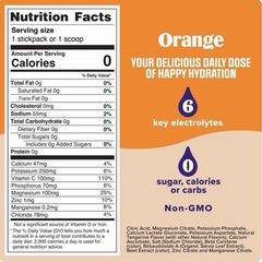40 Count Ultima Hydration Electrolyte Drink Mix Sticks- Orange And Variety Pack