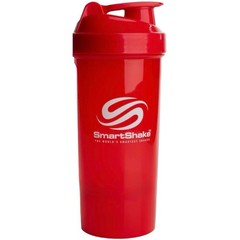 Smart Shaker Bottle Red 28 oz Protein Mixer Cup Leakproof BPA-Free Gym Water