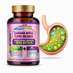 Candida Cleanse Complex Yeast Infection Treatment & Detox For Albicans