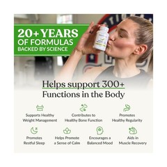 BIOptimizers Magnesium Breakthrough Supplement with 500mg – 7 Forms of Magnes…