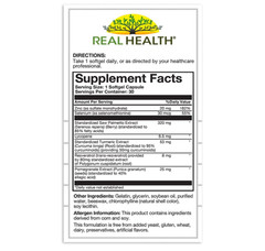 Real Health, Prostate Complete, 30 Softgels
