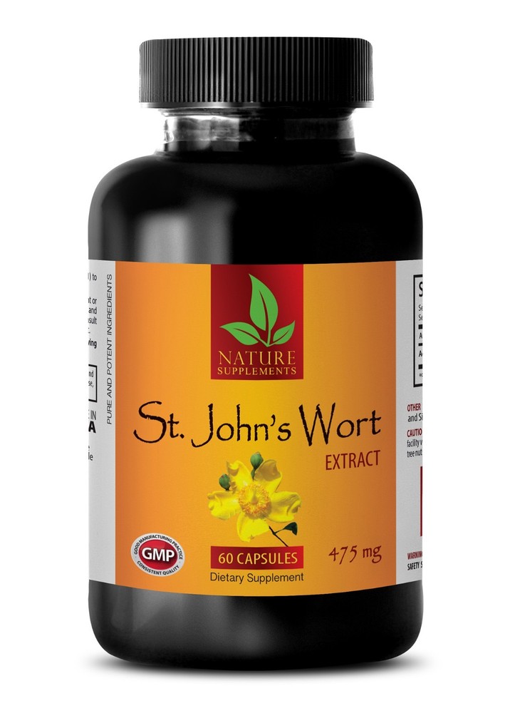 St. John’s Wort Herb Capsules – ST. JOHN’S WORT EXTRACT Relaxation Mood Support