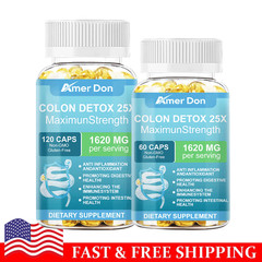 PARASITE DETOX BODY CLEANSE Complex Anti- PARASITE Gut Health Cleanse Support