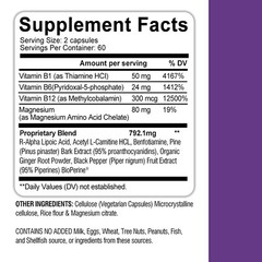 Sciaticare Capsules 792.1mg – Nerve Support Formulas, Relieve Sciatic Nerve Pain