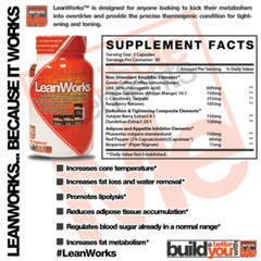 Muscle Elements LEAN WORKS 90 Capsules – Stronger than Nugenix Ultimate 120