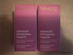 NovaMD Advanced Menopause Support 2 Pack, 120 Time-Release Capsules Exp 05/2026